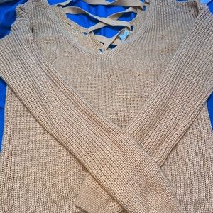 Mustard yellow sweater
